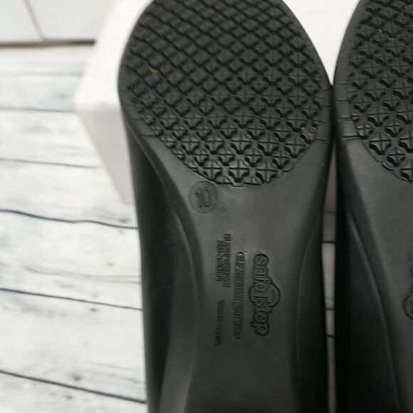 Safe T Step Womens Black Slip Resistant Pumps Heels Size 10 Professional Work - Picture 7 of 9